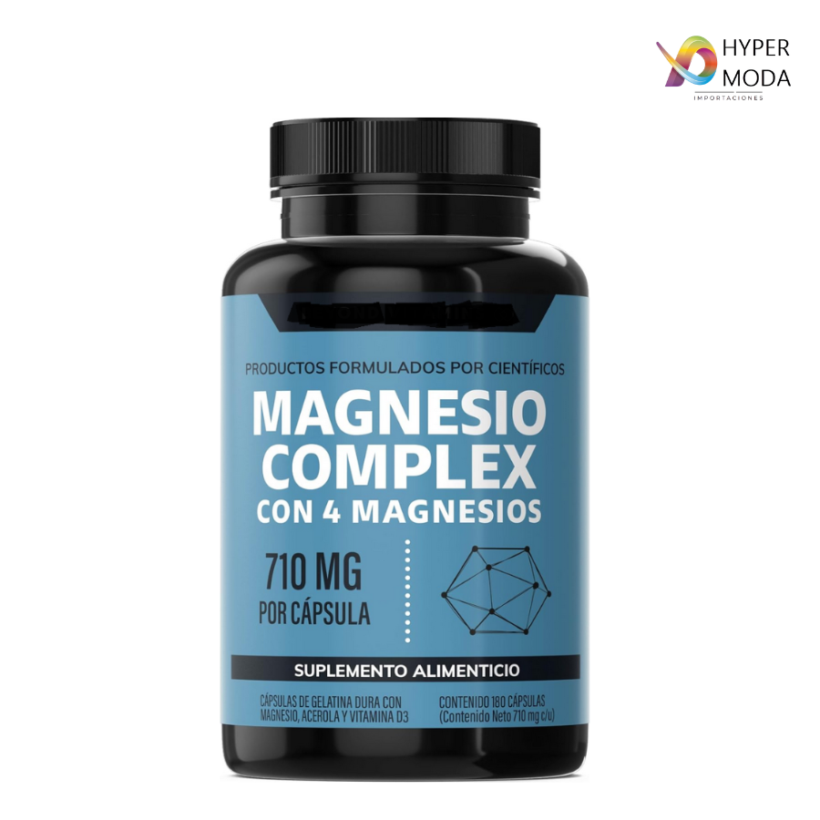 Suplemento Magnesio Complex 180 Capsulas